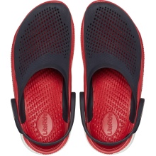 Crocs Sandal LiteRide 360 Clog (super soft, lightweight) navy blue/red - 1 pair